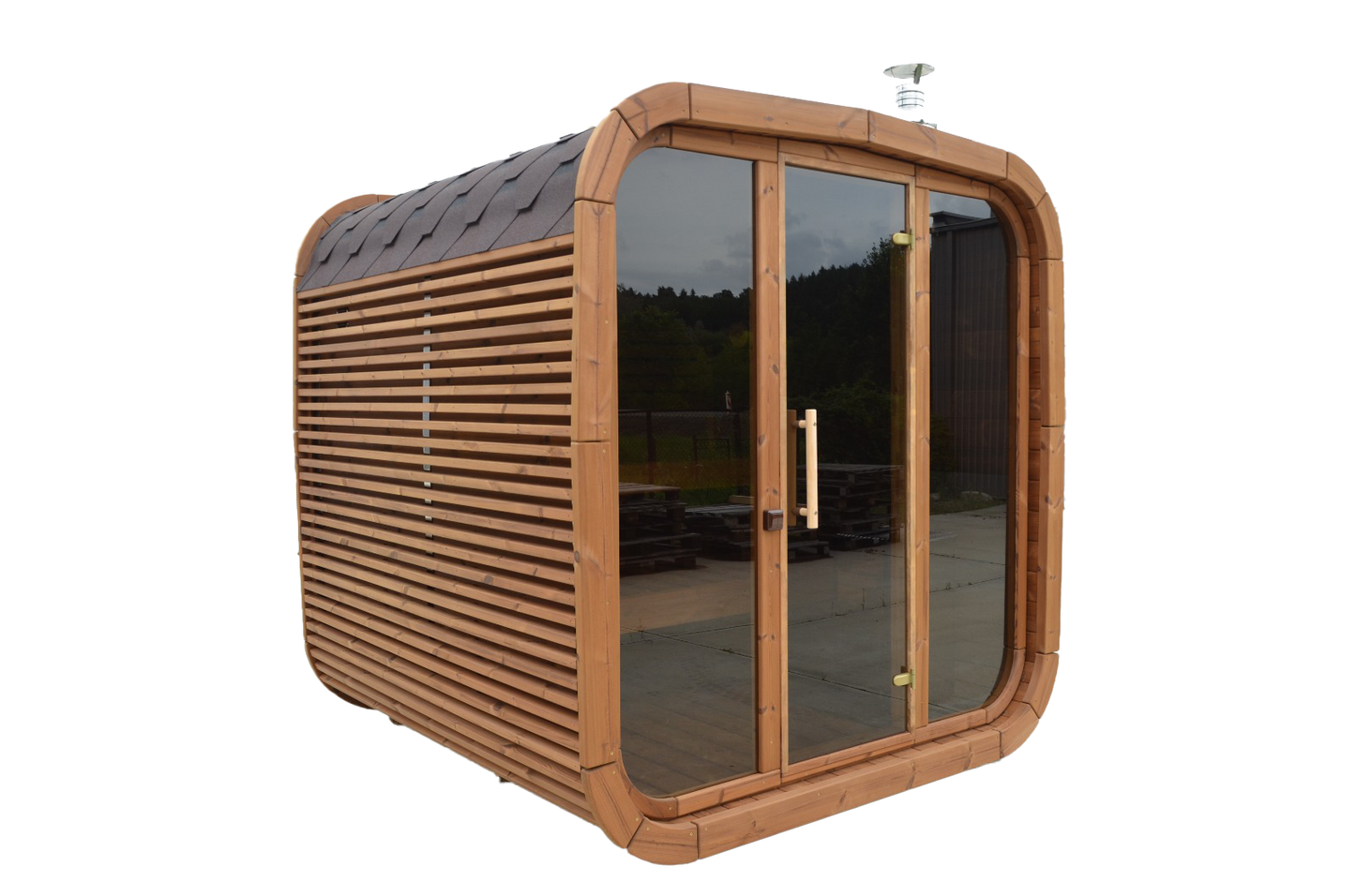 Premium Gartensauna CubeSauna Royal 220