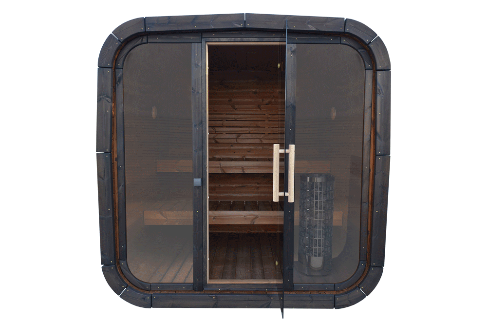 Premium Gartensauna CubeSauna Royal 220