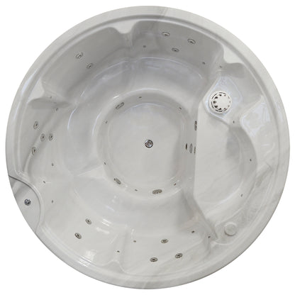 Wellness 5+2 BASIC – Premium XL Hot Tub & Badefass Ø 225 konfigurierbar