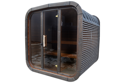 Premium Gartensauna CubeSauna Royal 220