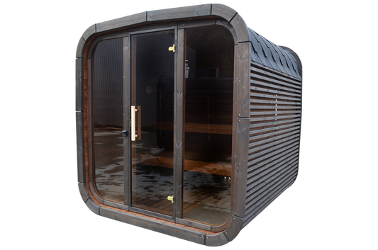 Premium Gartensauna CubeSauna Royal 220