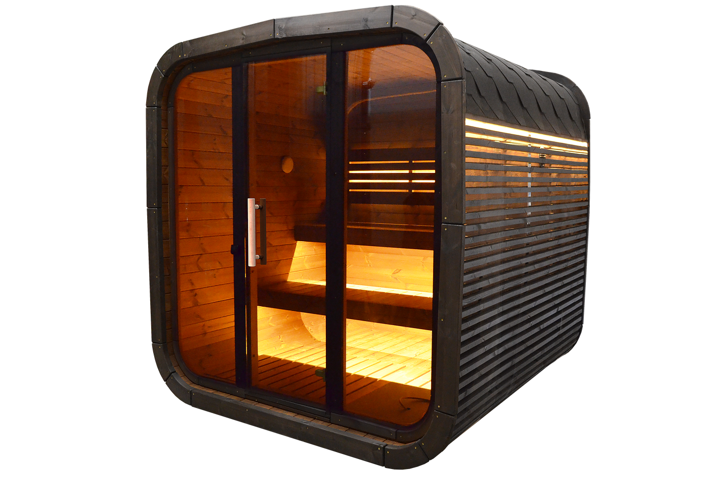 Premium Gartensauna CubeSauna Royal 220