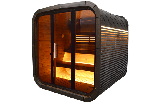 Premium Gartensauna CubeSauna Royal 220