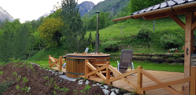Hot Tub in den Alpen Kaprun Österreich