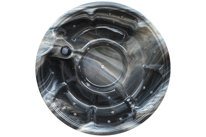 Wellness 7 PRIME - Premium Hot Tub Badefass XL Ø 225 mit Hybrid-Heizung & Whirlpool-Funktion