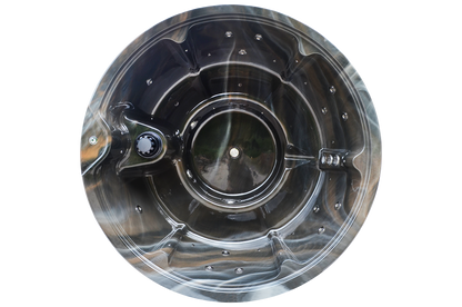 Wellness 6 OPTIMAL - Premium Hot Tub Badefass  Ø 205 mit Whirlpool-Funktion
