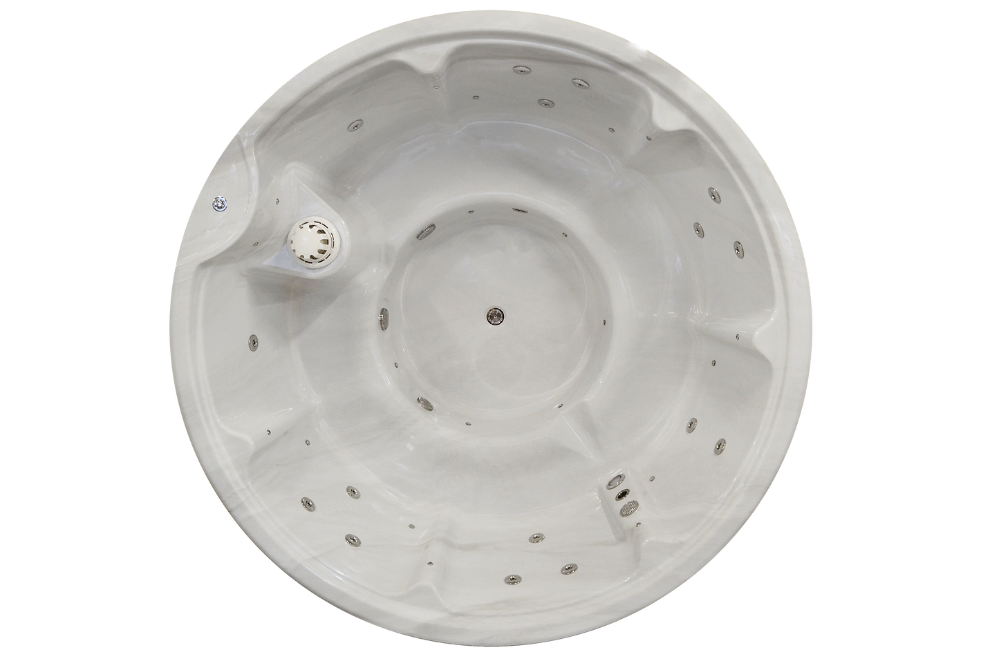 Wellness 7 PRIME - Premium Hot Tub Badefass XL Ø 225 mit Hybrid-Heizung & Whirlpool-Funktion
