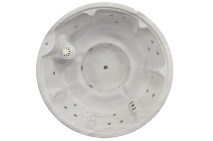Wellness 7 PRIME - Premium Hot Tub Badefass XL Ø 225 mit Hybrid-Heizung & Whirlpool-Funktion