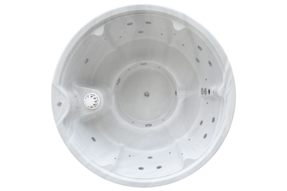 Wellness 6 OPTIMAL - Premium Hot Tub Badefass  Ø 205 mit Whirlpool-Funktion