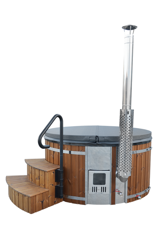 Wellness 4+2 BASIC – Premium Hot Tub & Badefass Ø 205 konfigurierbar