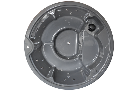 Wellness 4+2 OPTIMAL - Premium Hot Tub Badefass Ø 205 mit Whirlpool-Funktion