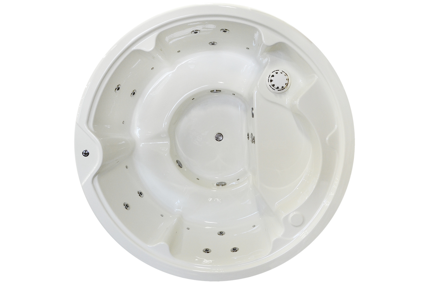 Wellness 4+2 PRIME - Premium Hot Tub Badefass  Ø 205 mit Hybrid-Heizung & Whirlpool-Funktion