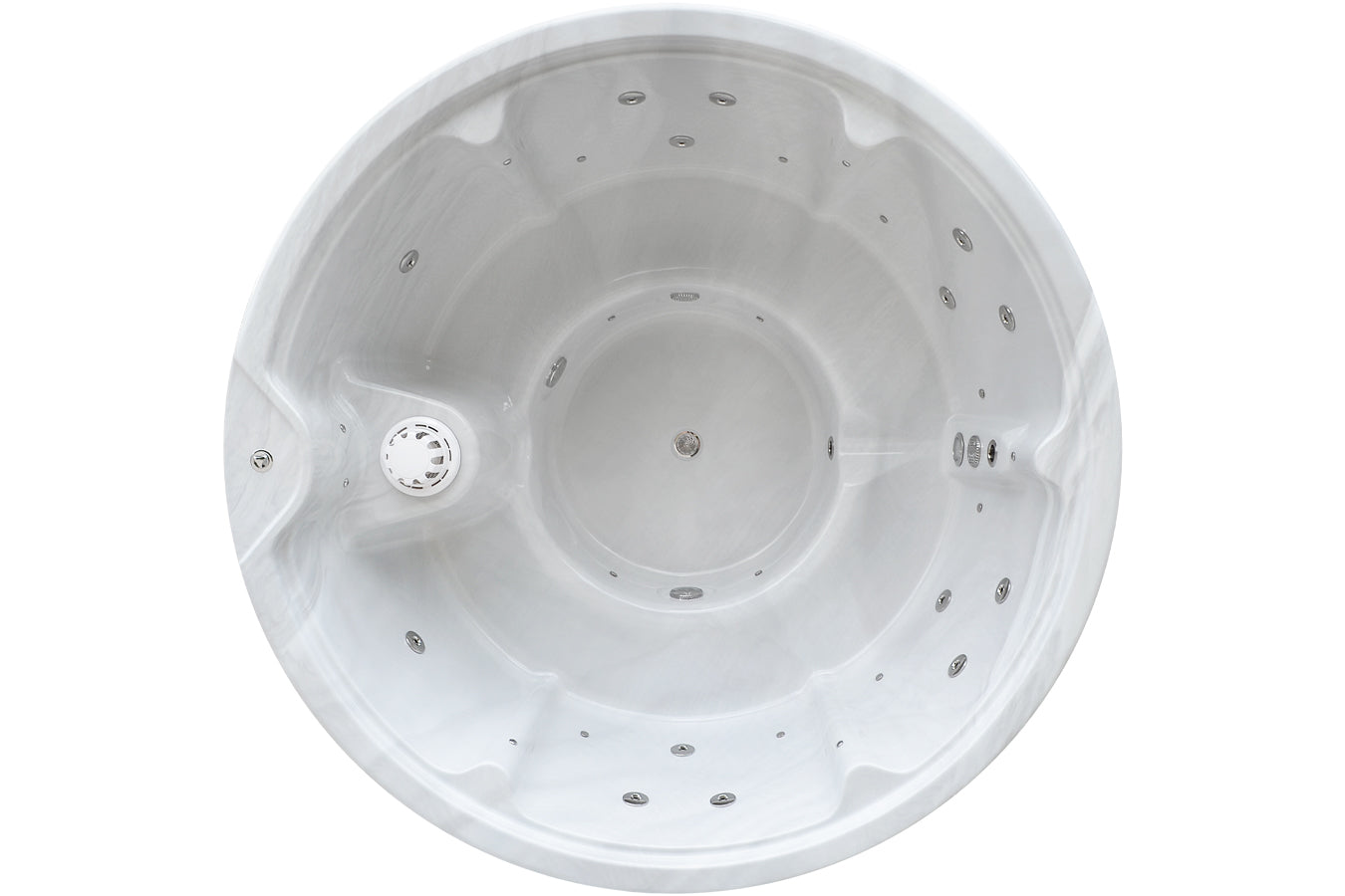 Wellness 6 BASIC – Premium Hot Tub & Badefass Ø 205 cm mit Holzofen konfigurierbar