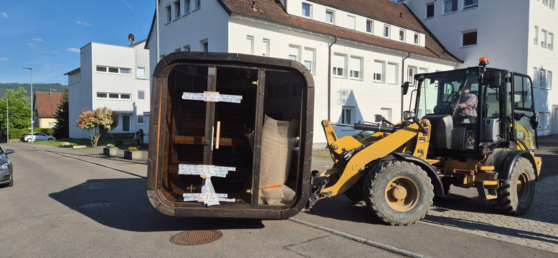 Gartensauna von GW24 bei Kunden im Garten – Foto 2